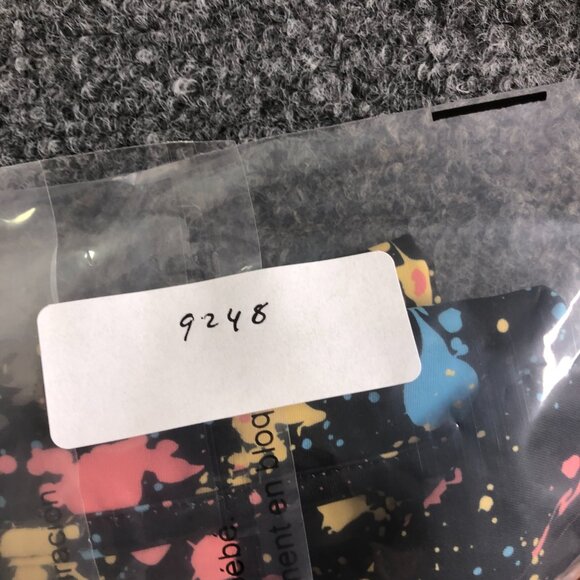 Chubbies Shirt Mens XL Black Paint Splatter Performance Golf Polo Pickleball - Picture 8 of 8